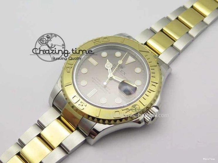 MiroTime 0515 Durable Yacht-Master 116622 BP-Maker Best Edition SS YG Gray Dial On SS YG Bracelet SA 3810